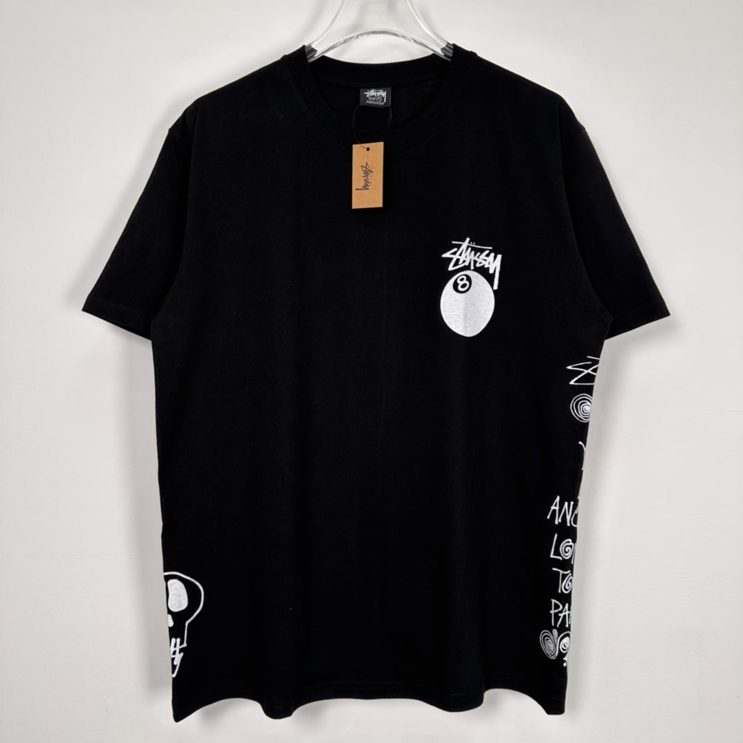 Stussy Test Strike Pigment Dyed Tee "Black"