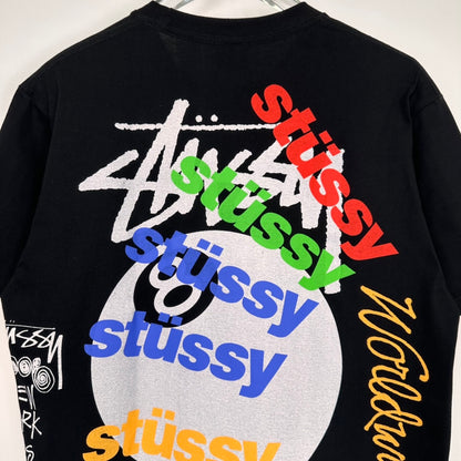 Stussy Test Strike Pigment Dyed Tee "Black"