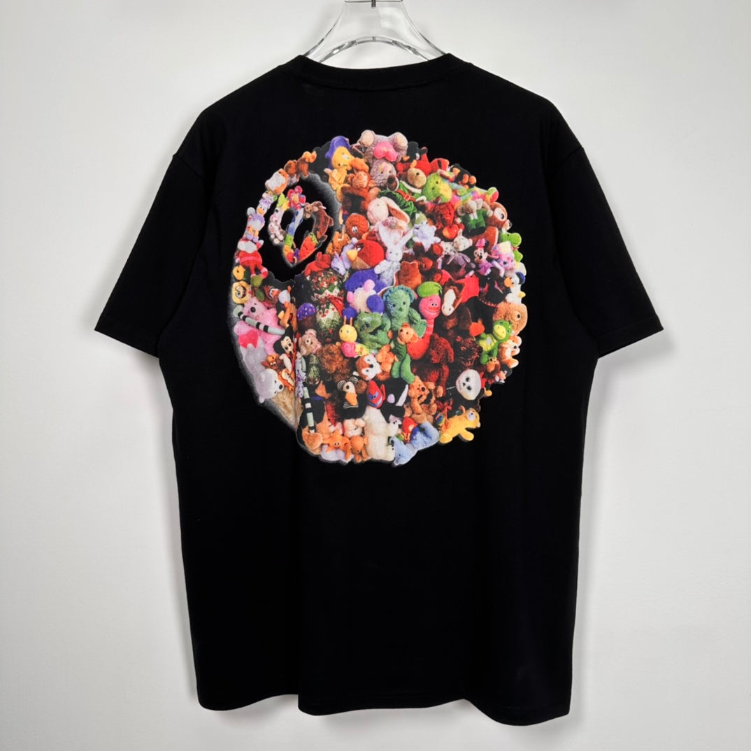 Stussy Plush Tee "Black"