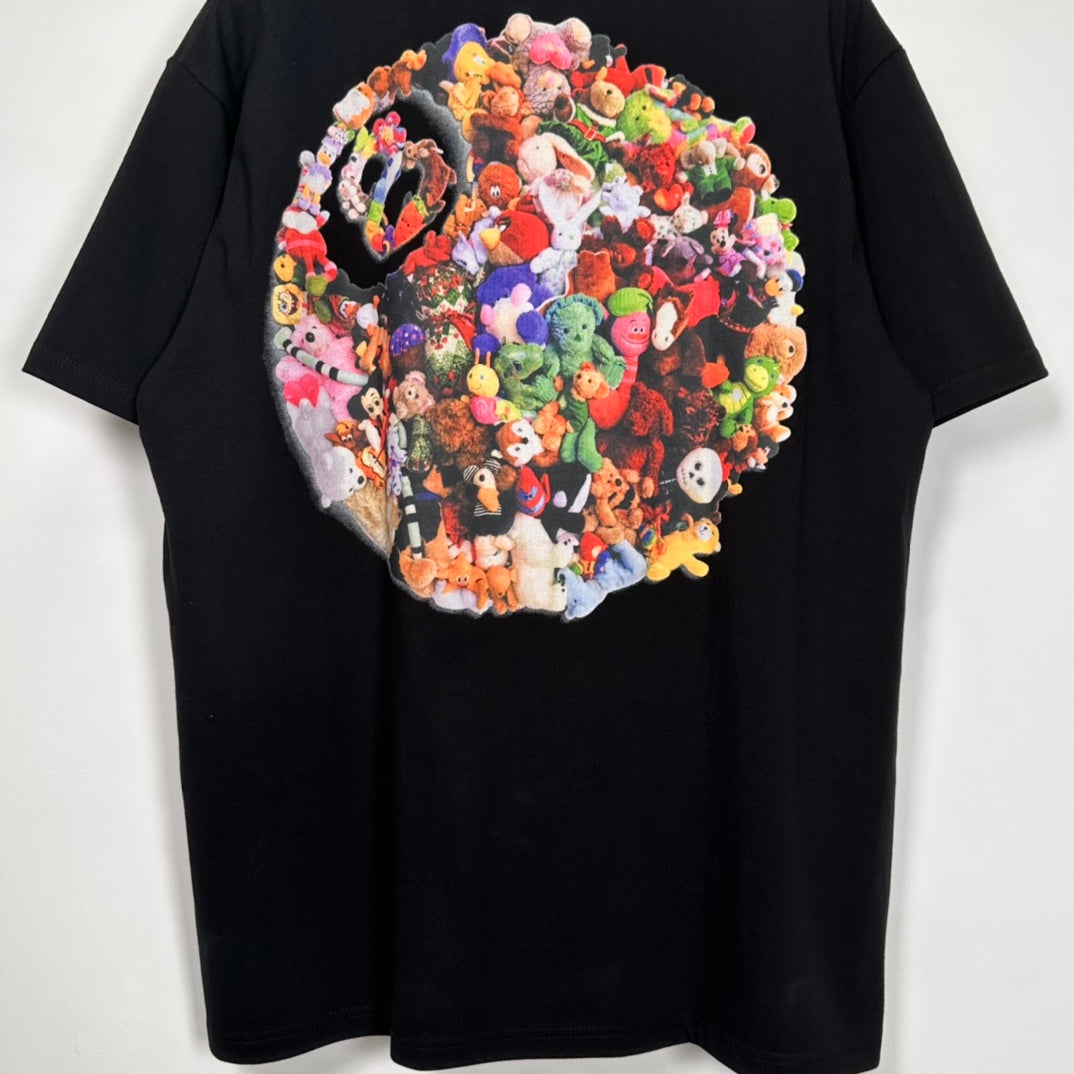 Stussy Plush Tee "Black"
