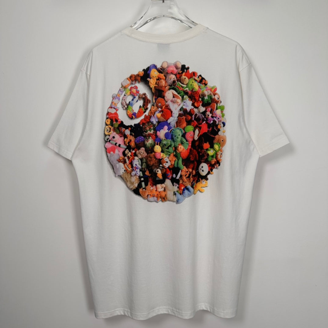 Stussy Plush Tee "White"