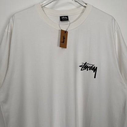 Stussy Plush Tee "White"