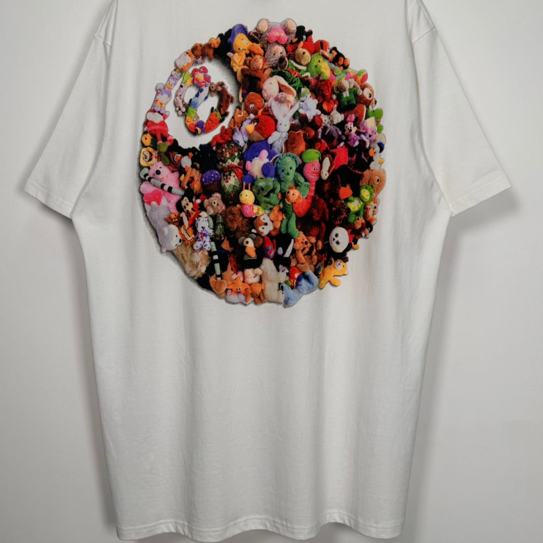 Stussy Plush Tee "White"