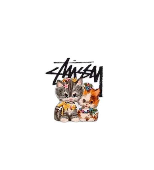 Stussy Kittens Tee "White"