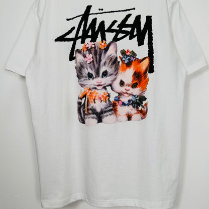 Stussy Kittens Tee "White"