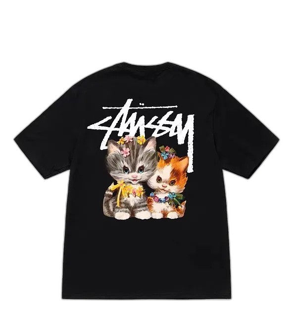 Stussy Kittens Tee "Black"