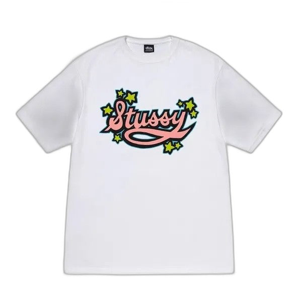 Stussy 23SS STARS TEE "White"