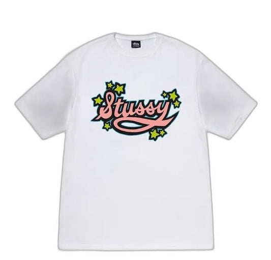 Stussy 23SS STARS TEE "White"