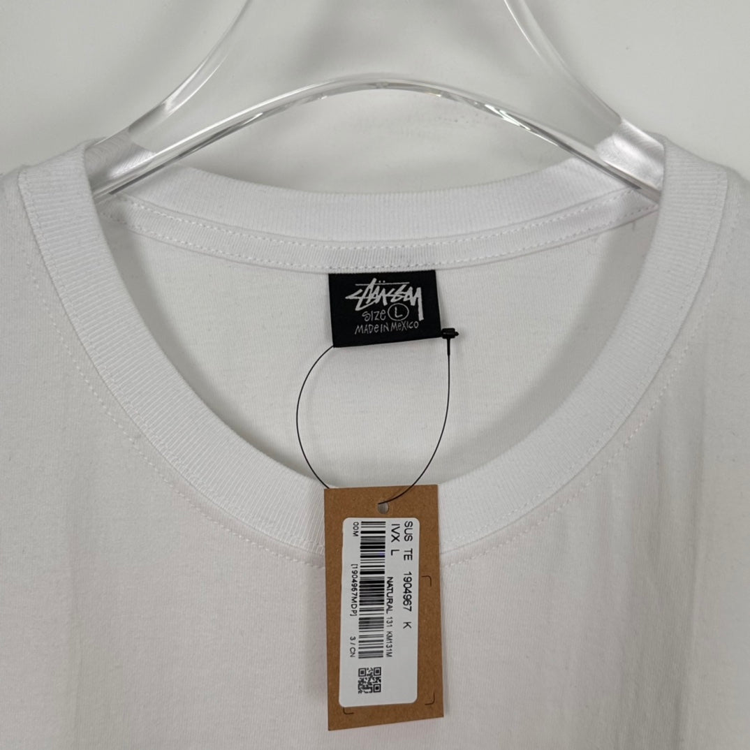 Stussy 23SS STARS TEE "White"