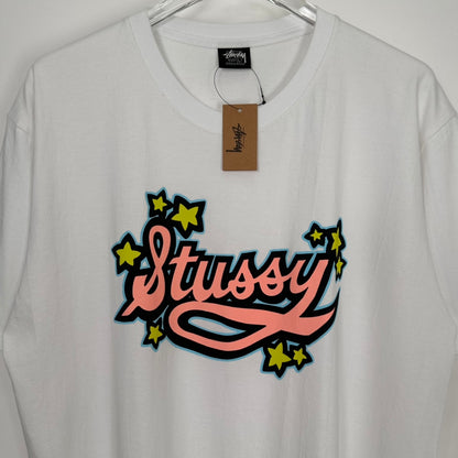 Stussy 23SS STARS TEE "White"