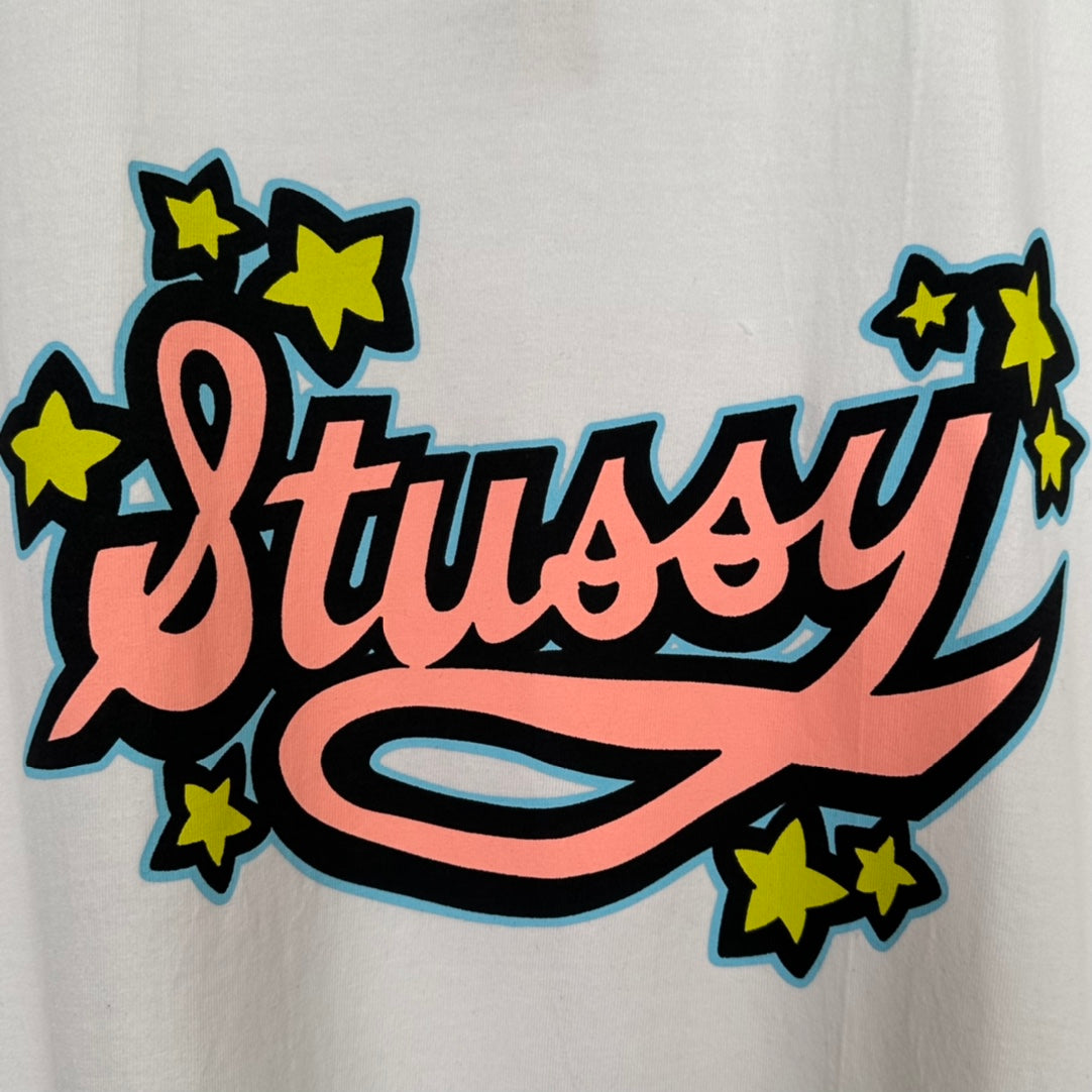 Stussy 23SS STARS TEE "White"