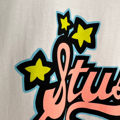 Stussy 23SS STARS TEE "White"