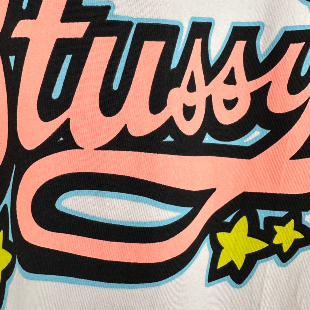 Stussy 23SS STARS TEE "White"