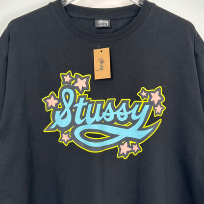 Stussy 23SS STARS TEE "Black"