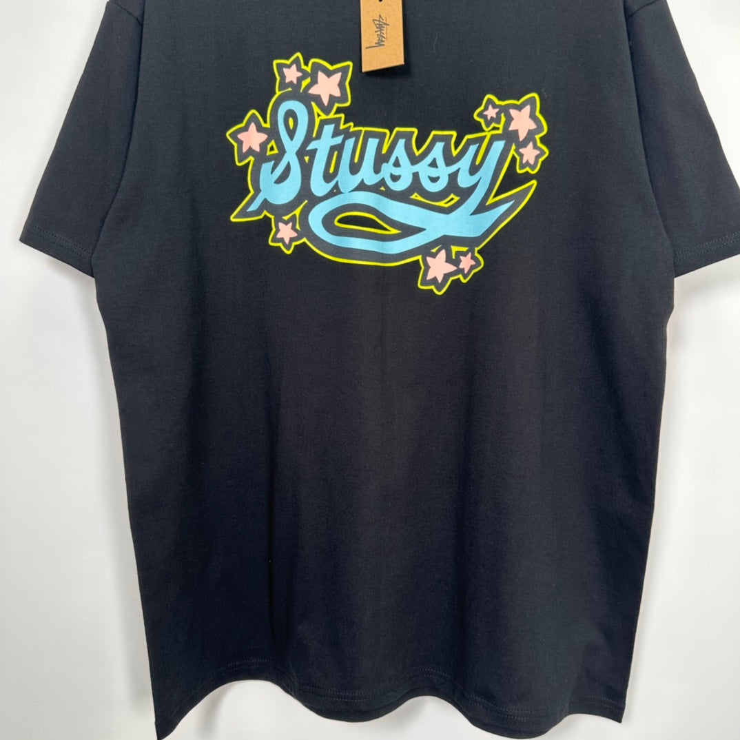 Stussy 23SS STARS TEE "Black"