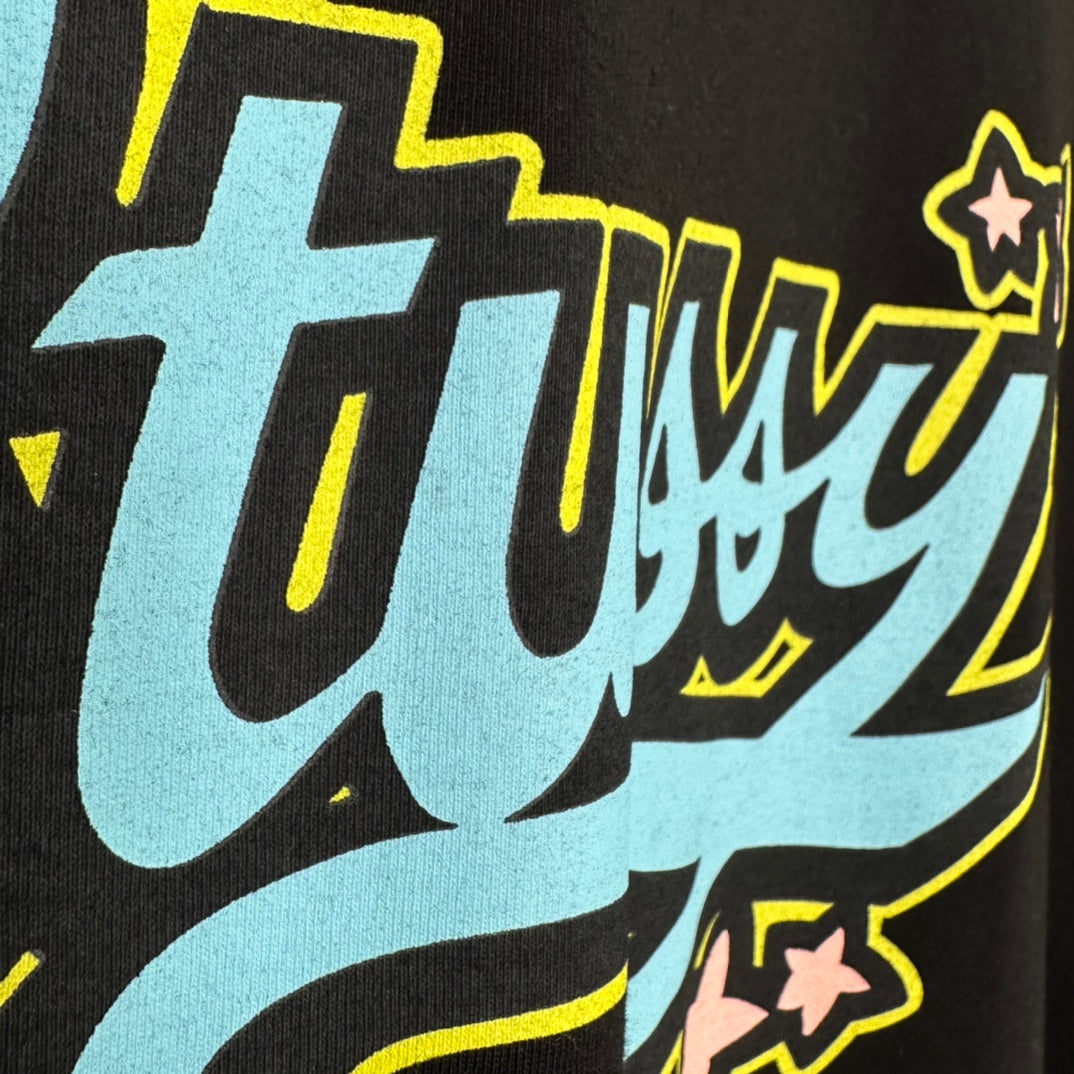 Stussy 23SS STARS TEE "Black"