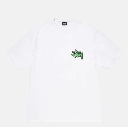 Stussy 23SS CHECKER STOCK TEE  "White"