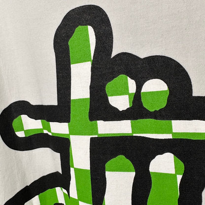 Stussy 23SS CHECKER STOCK TEE  "White"
