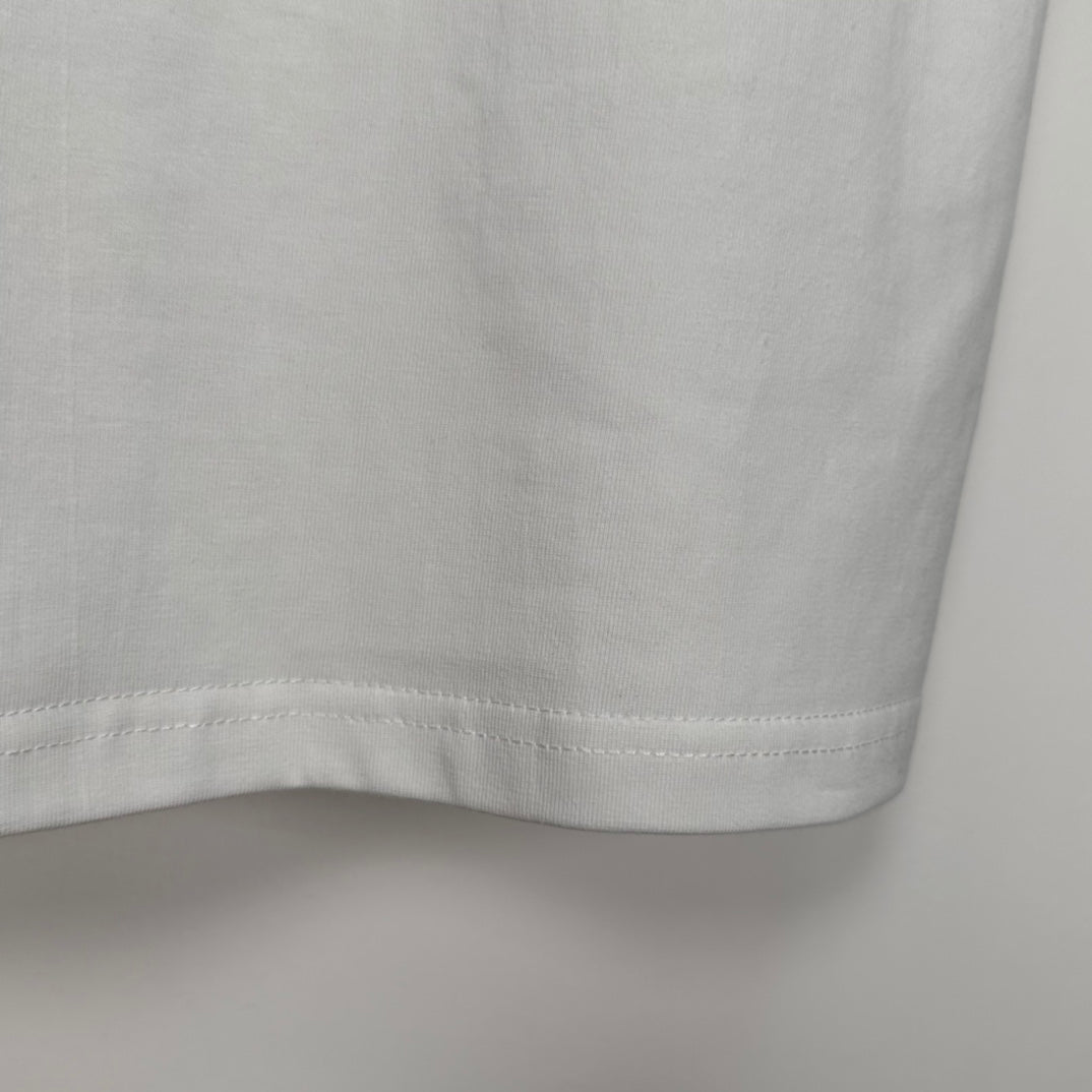Stussy 23SS CHECKER STOCK TEE  "White"