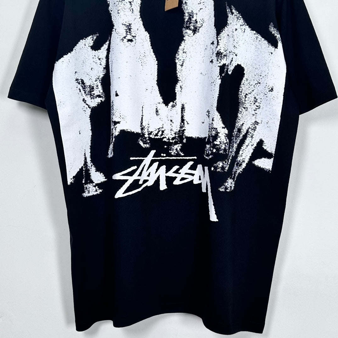 Stussy Doberman Tee Black
