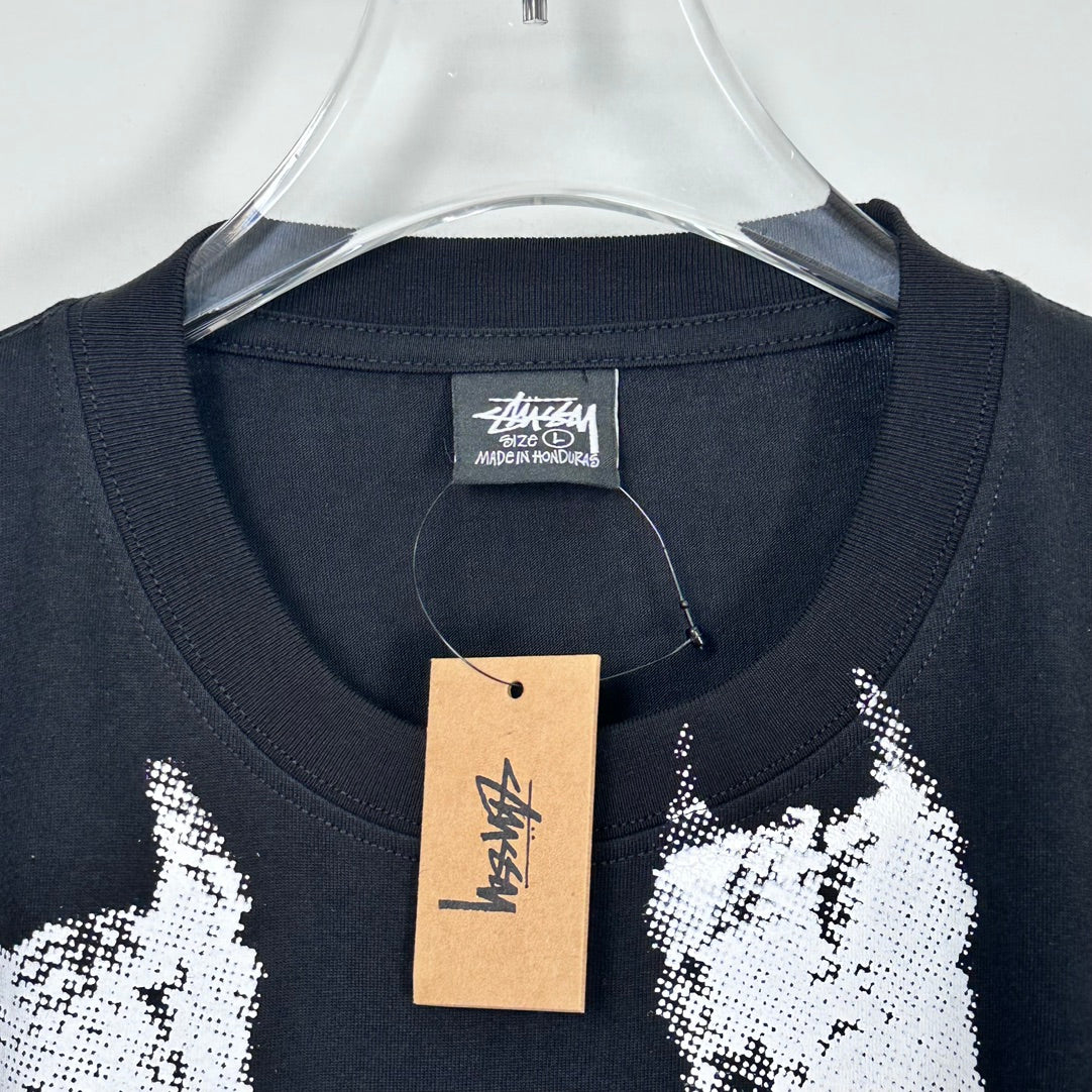 Stussy Doberman Tee Black