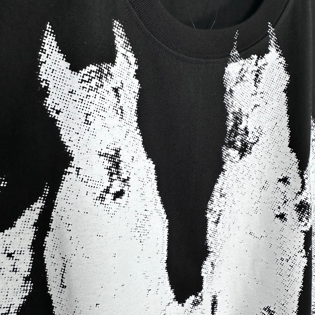 Stussy Doberman Tee Black