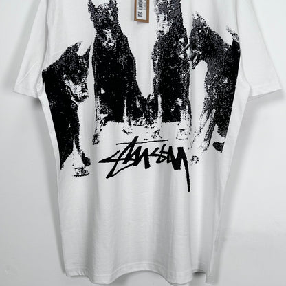 Stussy Doberman Tee White