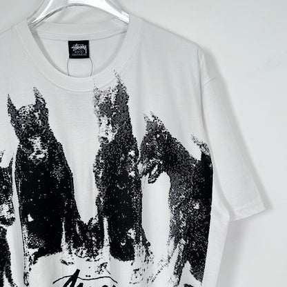 Stussy Doberman Tee White