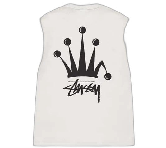 Stussy Regal Crown Tee Pigment Dyed "Natural"