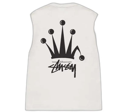 Stussy Regal Crown Tee Pigment Dyed "Natural"