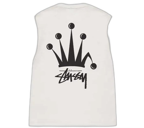 Stussy Regal Crown Tee Pigment Dyed "Natural"