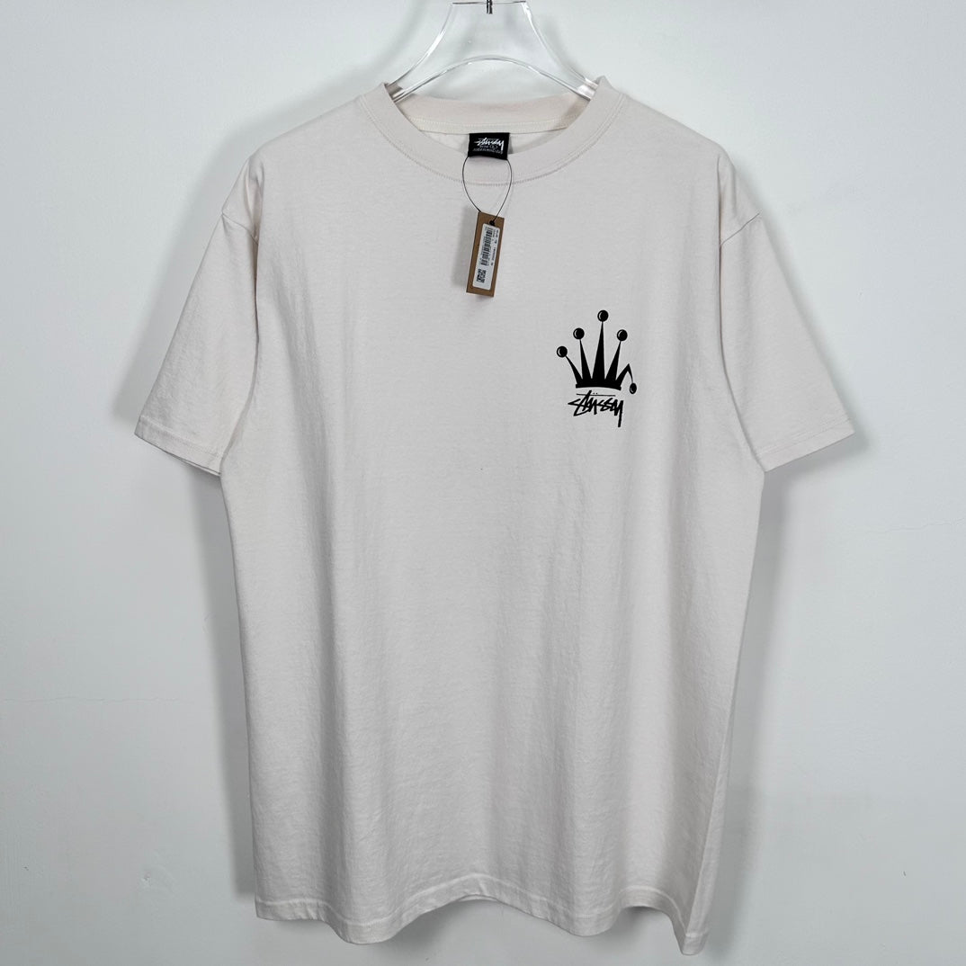 Stussy Regal Crown Tee Pigment Dyed "Natural"