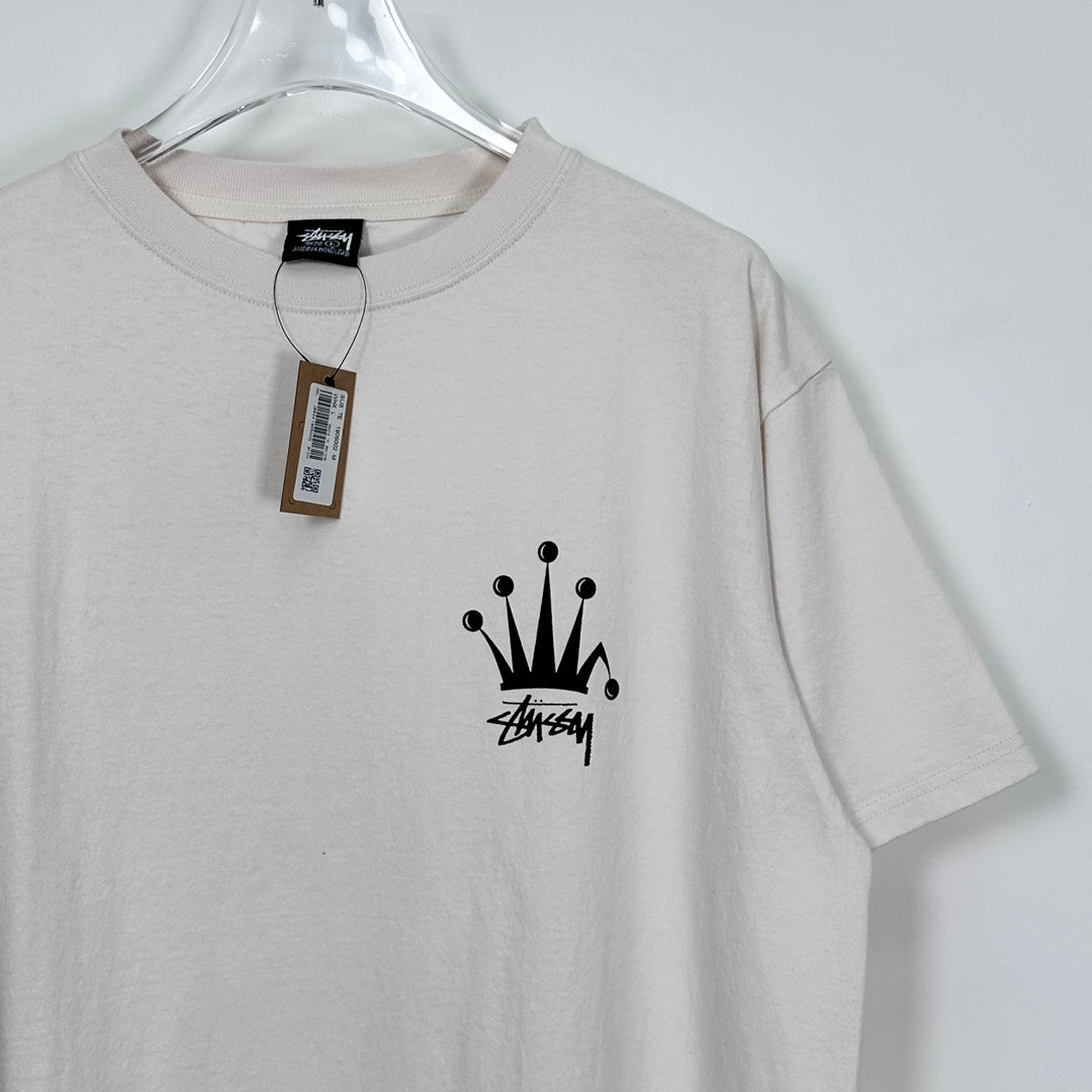 Stussy Regal Crown Tee Pigment Dyed "Natural"