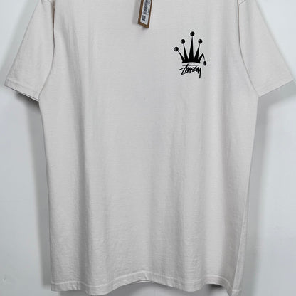 Stussy Regal Crown Tee Pigment Dyed "Natural"