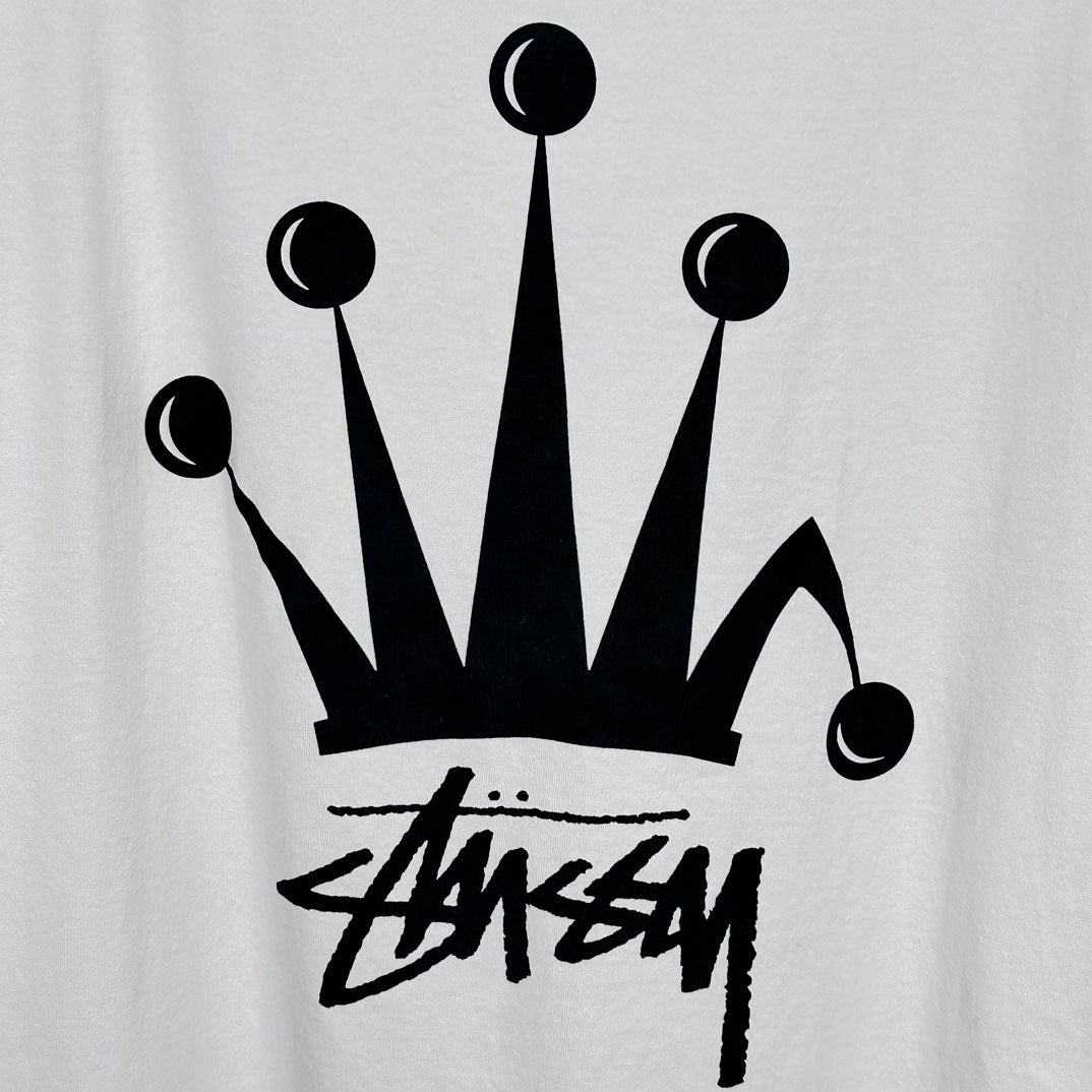 Stussy Regal Crown Tee Pigment Dyed "Natural"