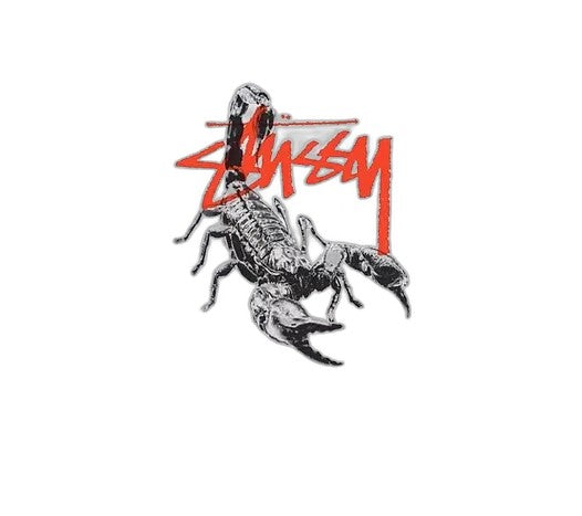 Stussy Scorpion Tee White