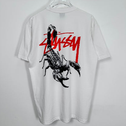 Stussy Scorpion Tee White