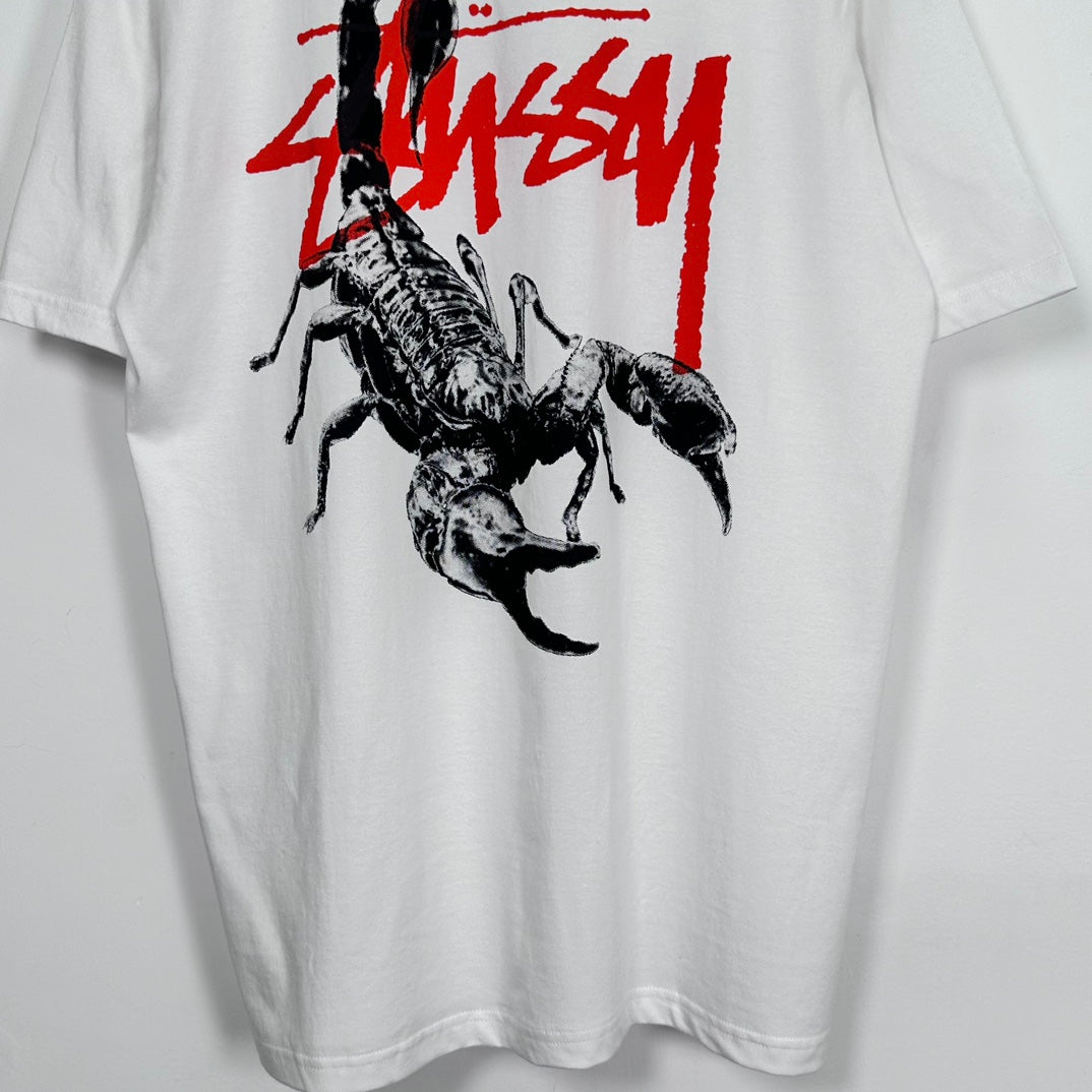 Stussy Scorpion Tee White