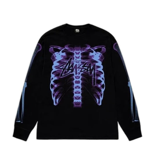 STUSSY 23FW 3M RIB CAGE LS TEE