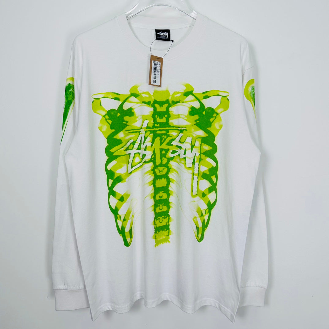 STUSSY 23FW 3M RIB CAGE LS TEE