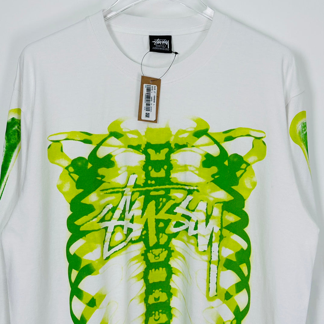STUSSY 23FW 3M RIB CAGE LS TEE