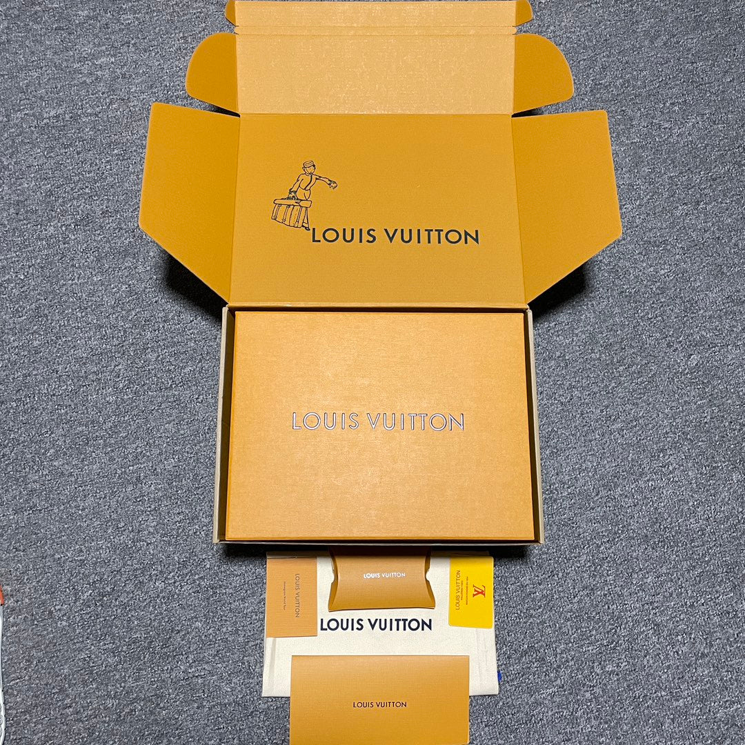 Louis Vuitton Trainer Line Sneaker "WhiteOrange"Green"