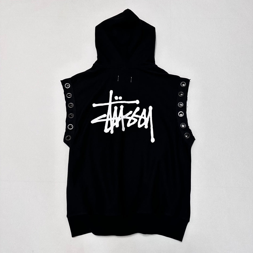 Stussy x JUNYA WATANABE Hooded Vest hooded sweatshirt