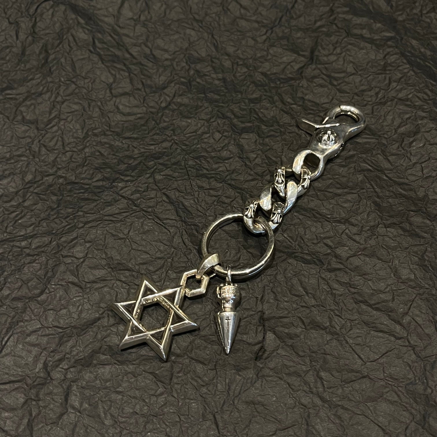 CHROME HEARTS key ring