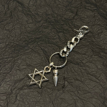 CHROME HEARTS key ring