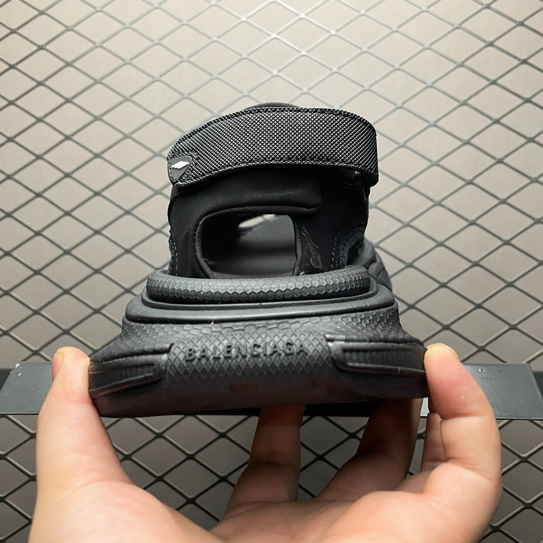 Balenciaga Black men's 3XL sandals