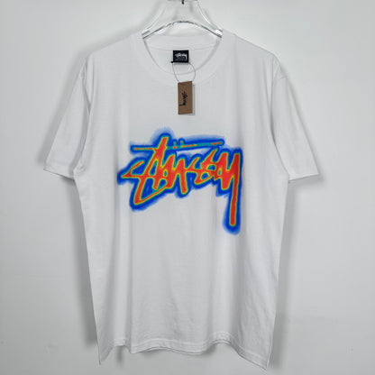 Stussy Thermal Stock Tee White