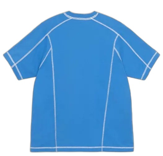 Stüssy Wave Short Sleeve Crew 'Blue'