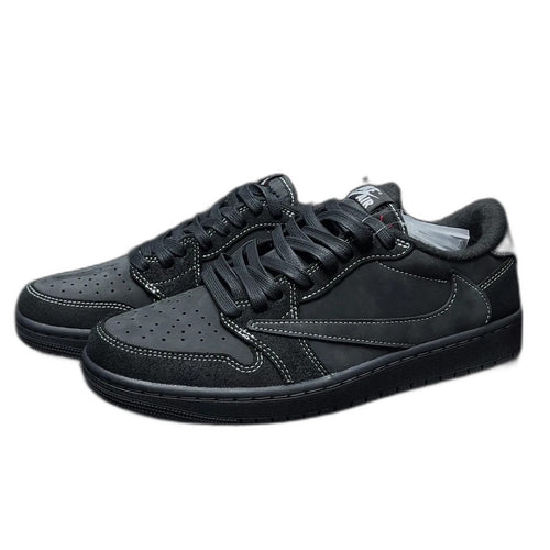 【LJR】Travis Scott × Nike Air Jordan 1 Low OG SP "Black Phantom"LJR