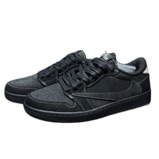 【LJR】Travis Scott × Nike Air Jordan 1 Low OG SP "Black Phantom"LJR